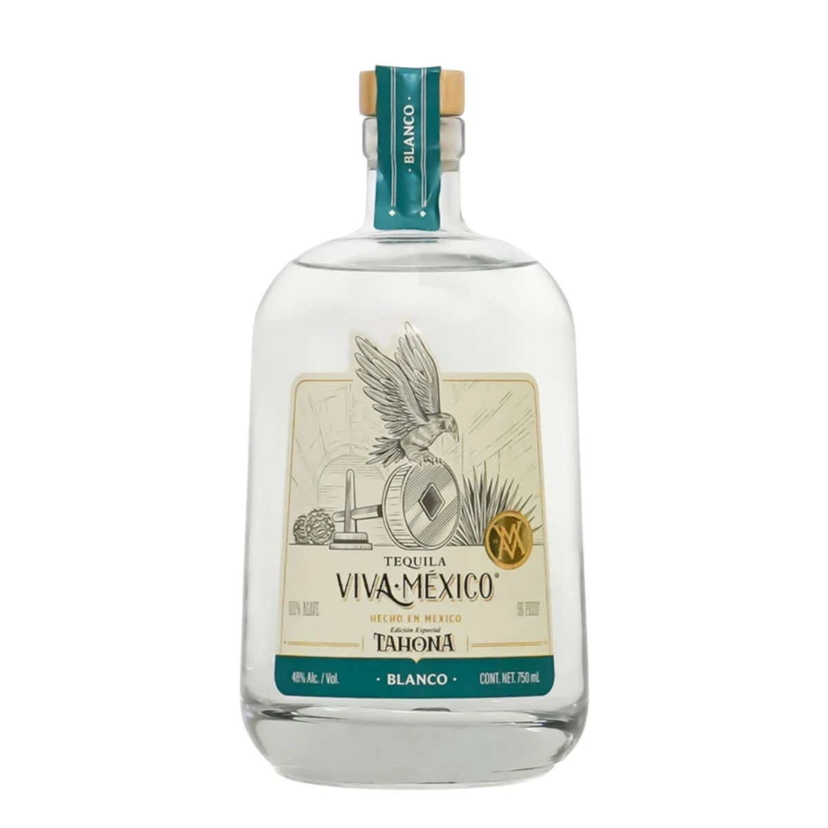 Bottle of Viva Mexico Tahona Blanco